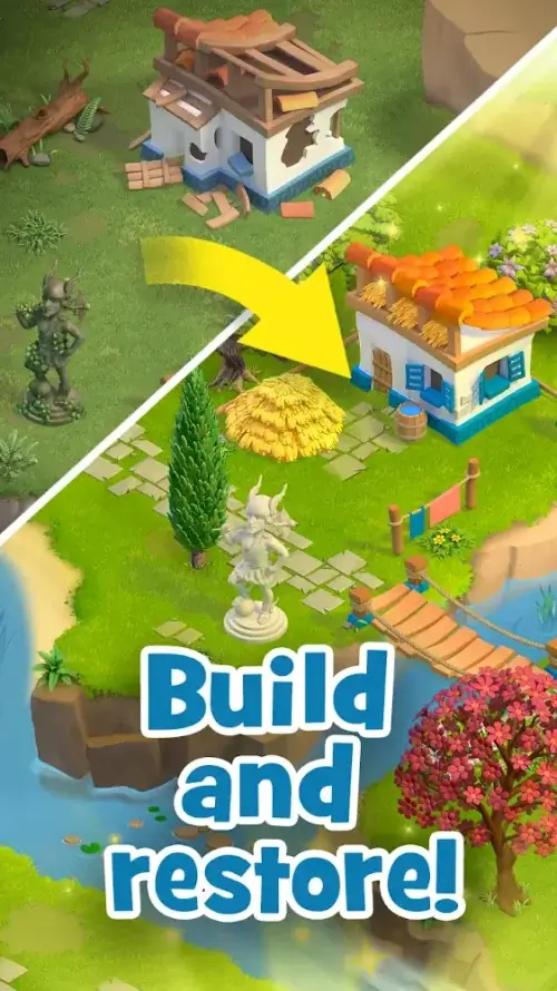 Land of Legends: Building game