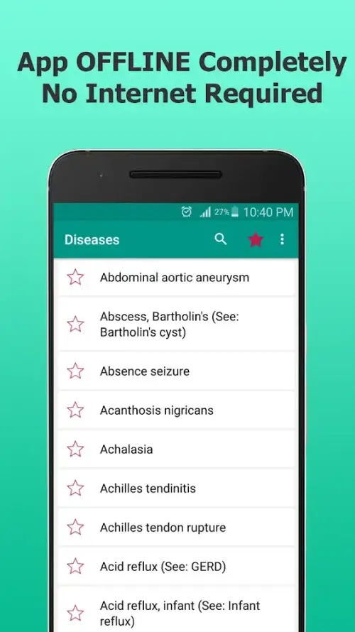 Diseases Dictionary Offline