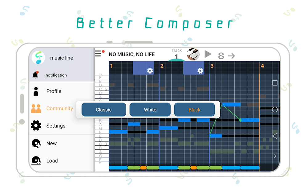 musicLine – Music Composition