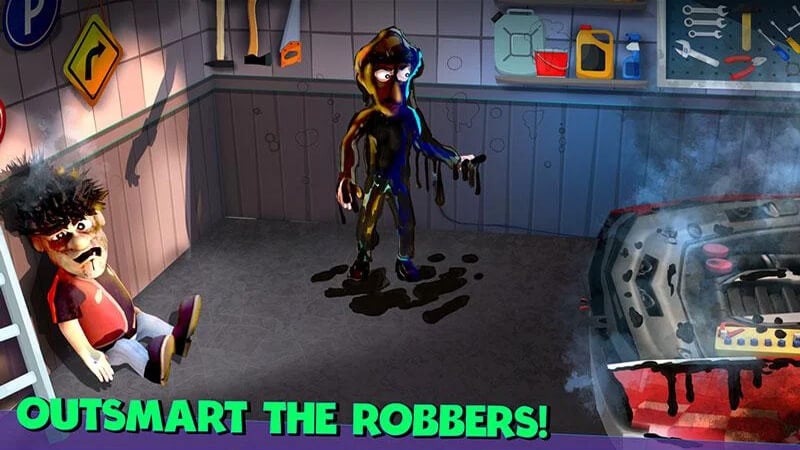 Scary Robber Home Clash