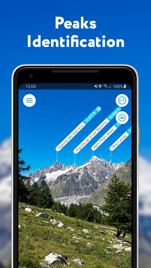 PeakVisor – 3D Maps & Peaks Id