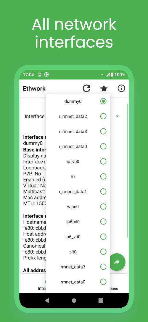 Ethwork: Netstat & Interfaces