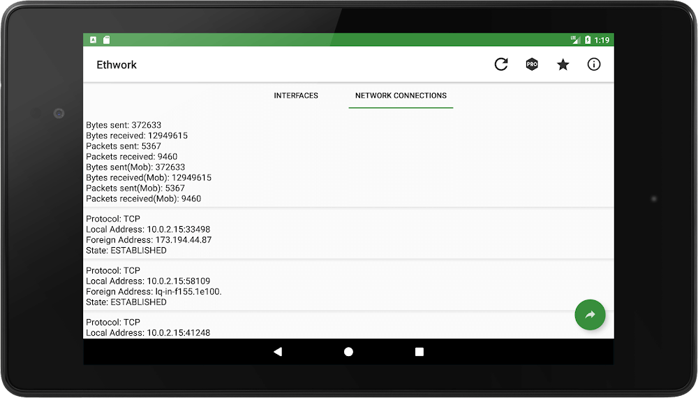 Ethwork: Netstat & Interfaces