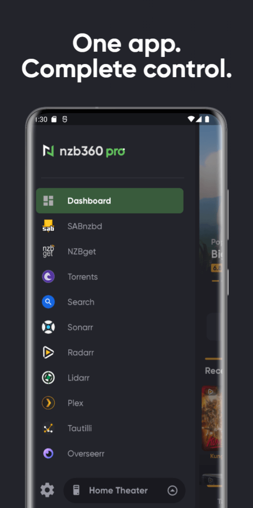 nzb360 – Sonarr / Radarr / SAB