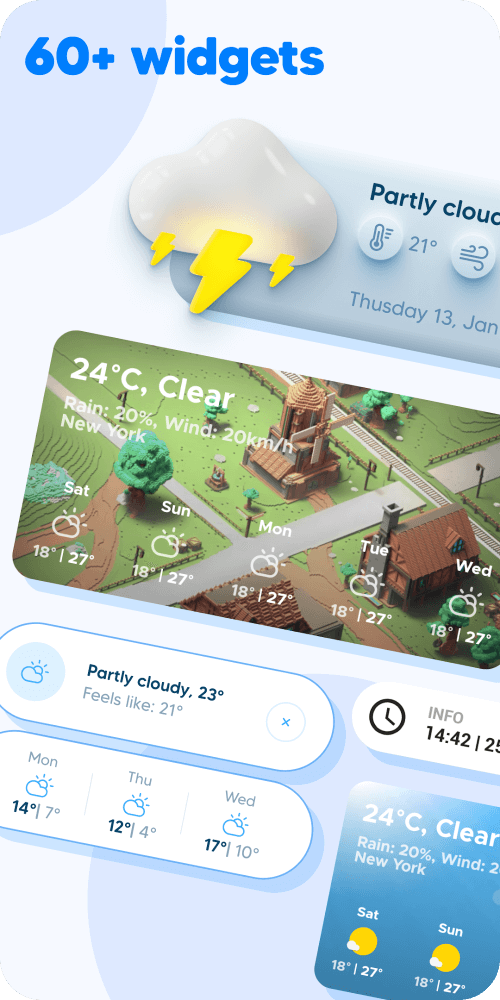 Overdrop – Weather & Widgets