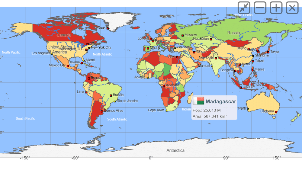 World Atlas MxGeo Pro