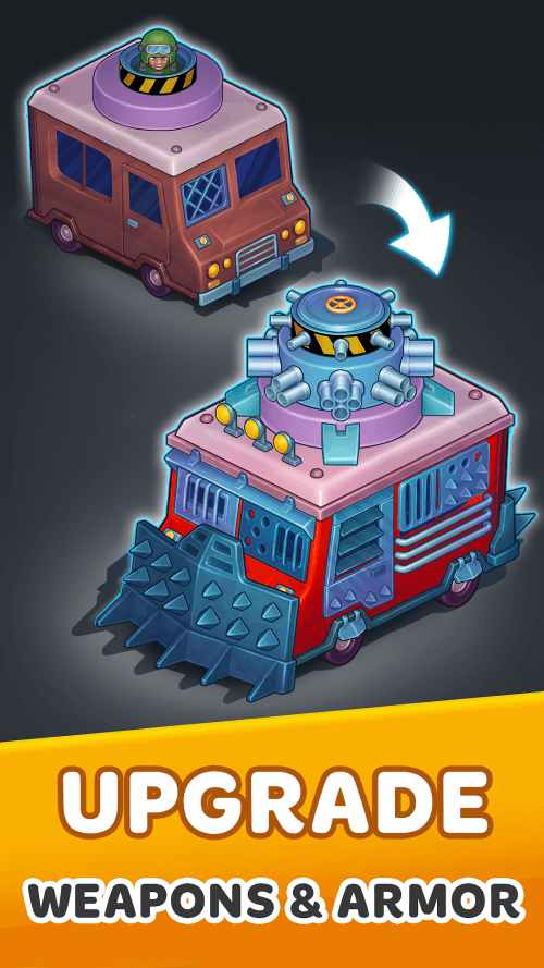 Zombie Van: Tower Defense TD