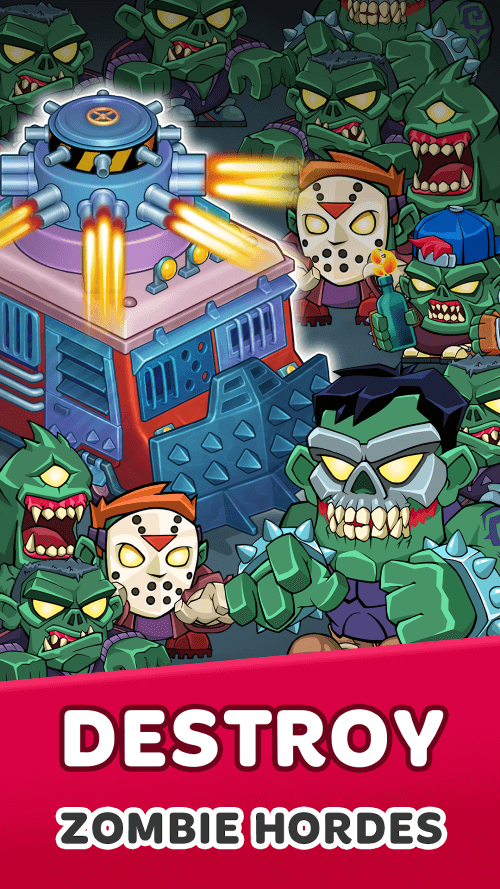 Zombie Van: Tower Defense TD