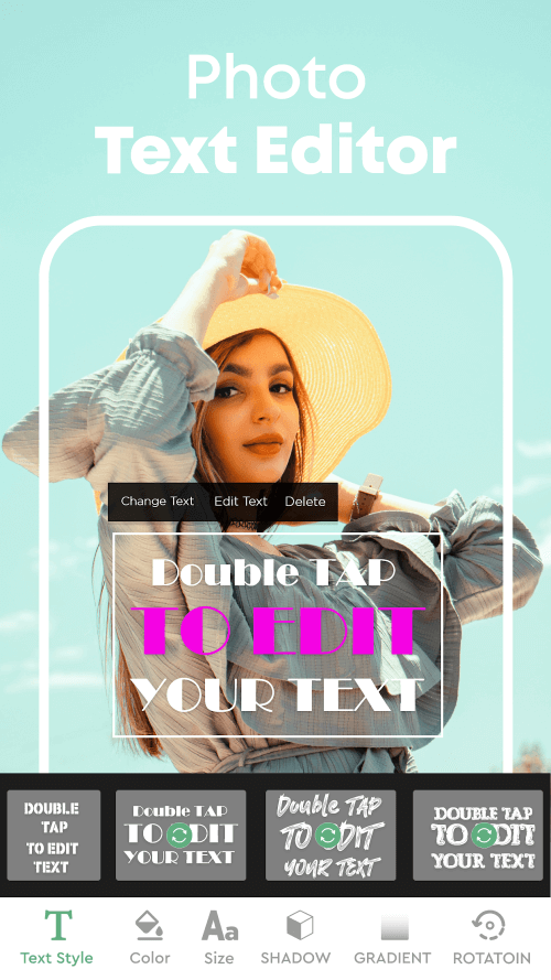 Add Text on Photos, Photo Text