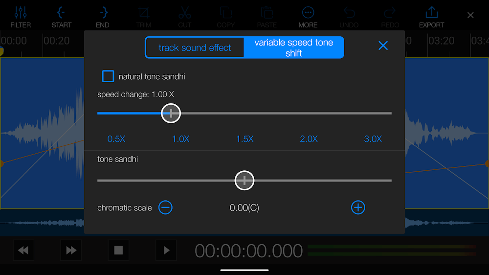 EZAudioCut-MT audio editor