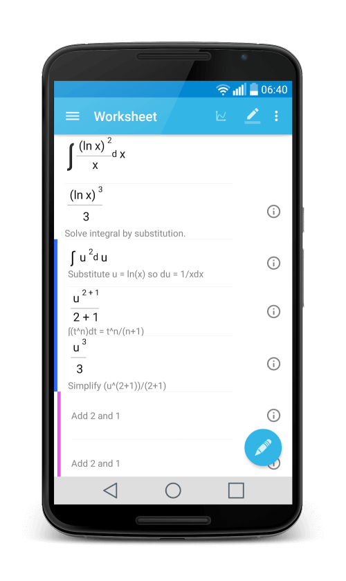 MalMath: Step by step solver