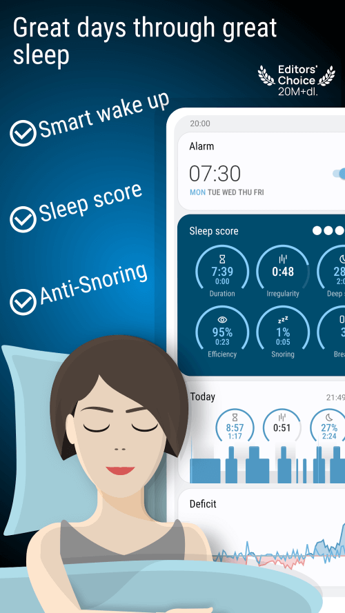 Sleep as Android: Smart alarm