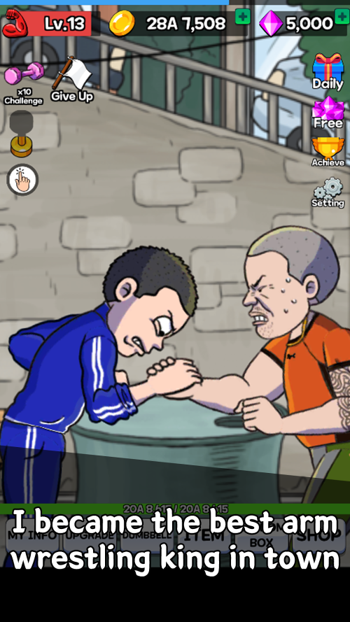 Arm Wrestling Clicker