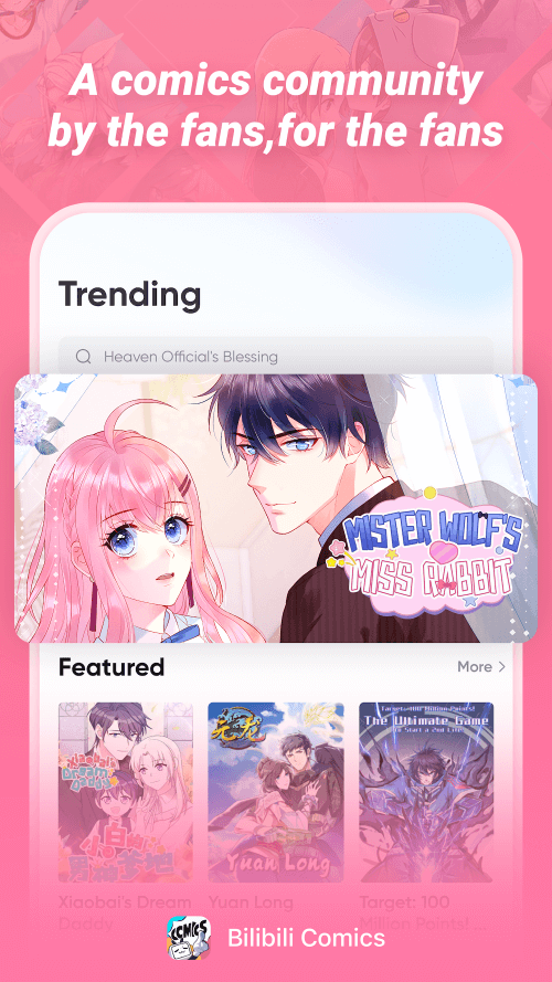 BILIBILI COMICS – Manga Reader