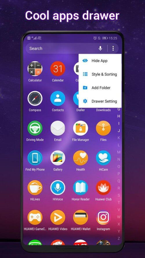 Cool Q Launcher for Android 10