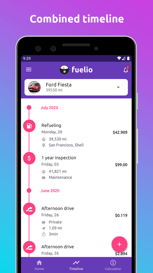 Fuelio: gas log & gas prices