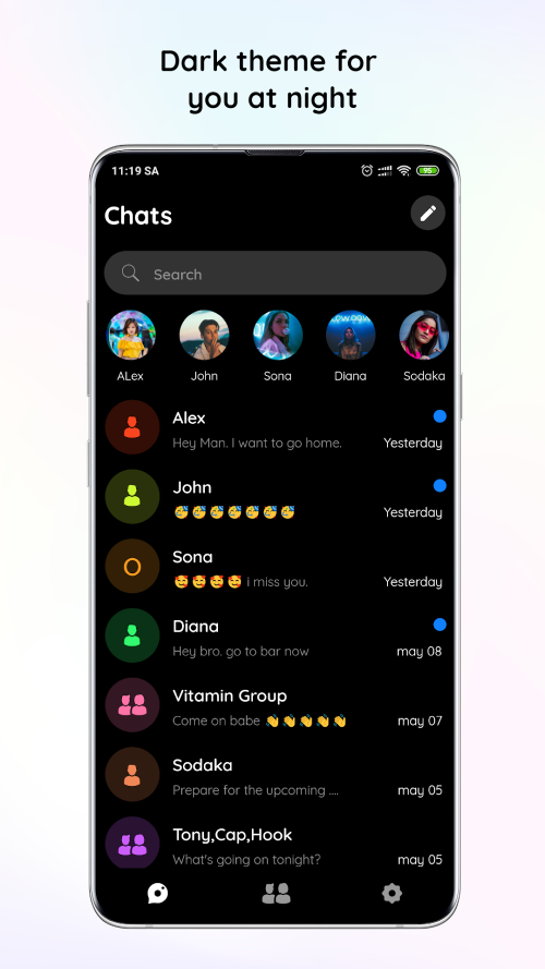 Messenger Color – SMS