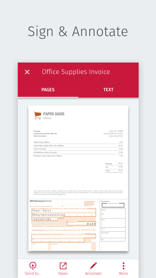 SwiftScan: Scan PDF Documents