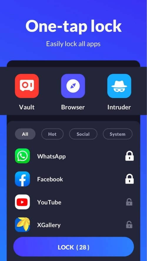 App Lock – Lock Apps, Password