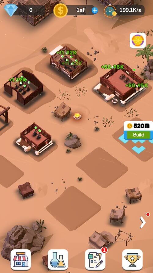 Idle Desert City