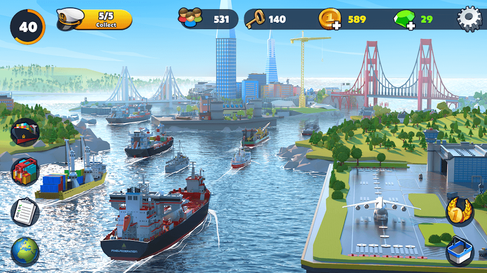 Port City: Ship Tycoon Games