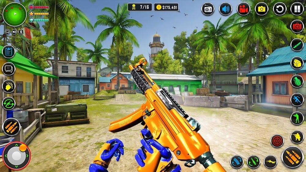 Counter terrorist robot game