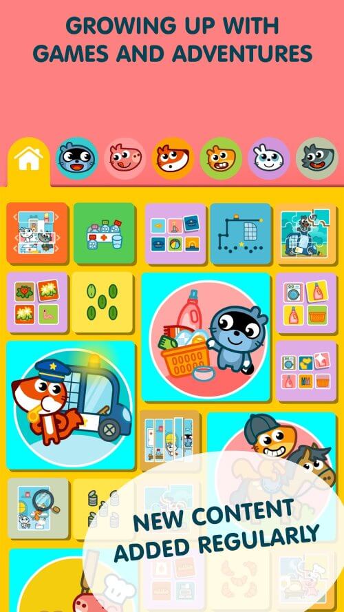 Pango Kids Time learning games