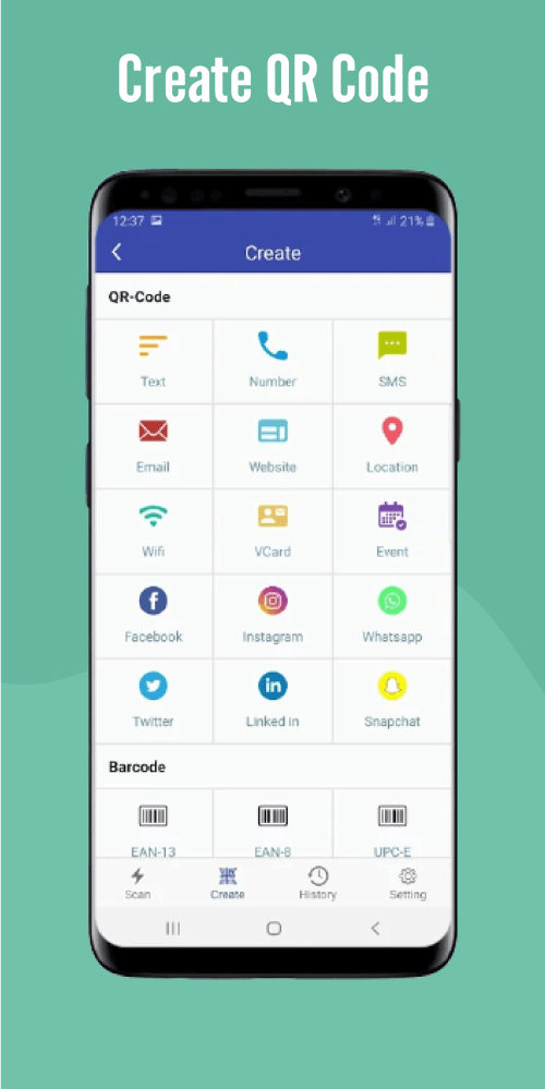 QR Scanner & QR Code Generator